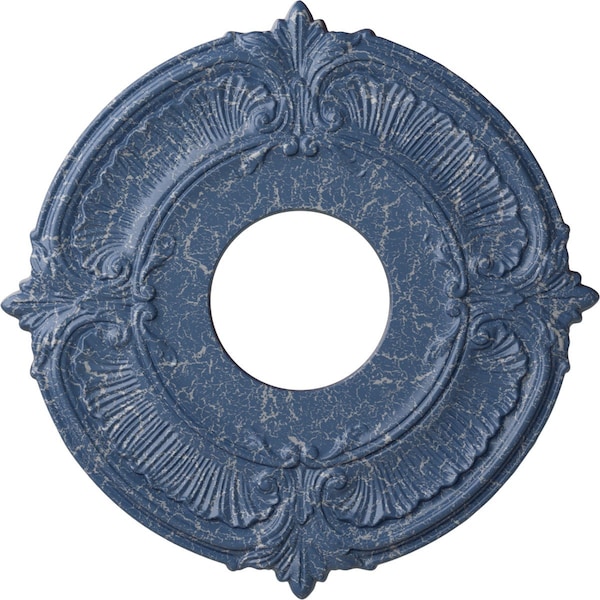Ekena Millwork Attica Ceiling Medallion (Fits Canopies up to 3 1/2"), 12 3/4"OD x 4"ID x 1/2"P, Americana Crackle CM12ATAMC - main